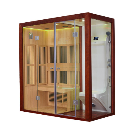 Инфракрасная сауна Mexda WS-1600SR красный кедр 2000*1000*2100