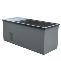 Холодная купель с чашей из нержавеющей стали Lovia Ice Steel